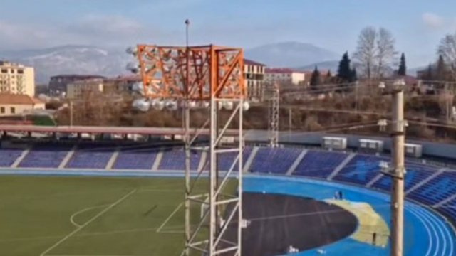 Xankəndi şəhər stadionunun son vəziyyəti - VİDEO