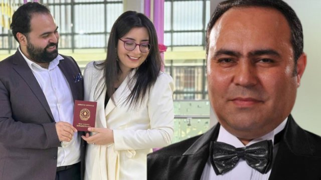 Xalq artistinin oğlu evləndi - FOTOLAR