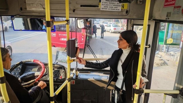 Avtobusda gedişhaqları ilə bağlı yenilik