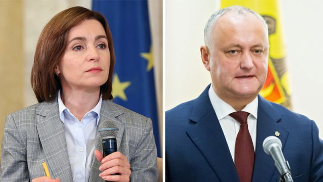 Maya Sandu 2024-cü ildə keçmiş prezidentə uduza bilər