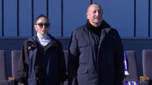 İlham Əliyev Xankəndi stadionunda çıxış etdi - YENİLƏNİB/VİDEO