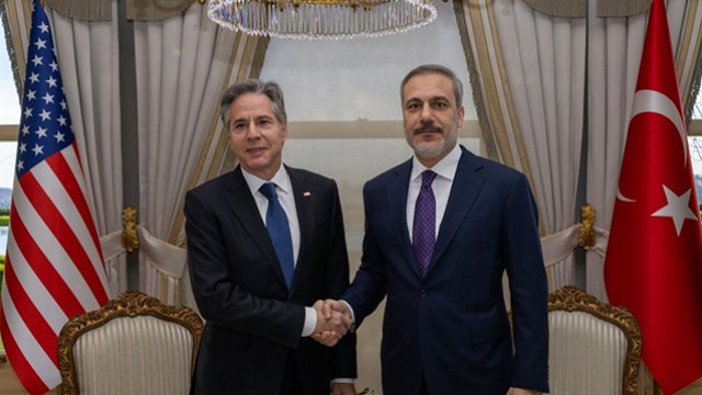 Hakan Fidan Blinkenlə görüşdü