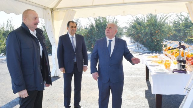 Prezident Lənkərana səfər etdi - FOTO/YENİLƏNİB