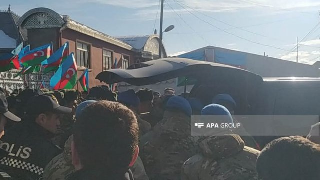 Şəhid Hacıəli Qasımov dəfn olundu - YENİLƏNİB/FOTO