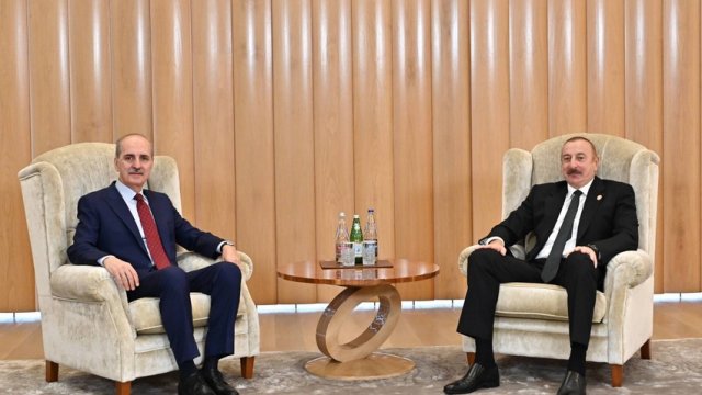 TBMM sədri İlham Əliyevi yenidən Prezident seçilməsi münasibətilə təbrik etdi