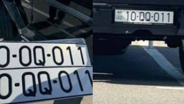 Azərbaycanda dövlət nömrə nişanlarında yeni seriya istifadəyə verildi - FOTO