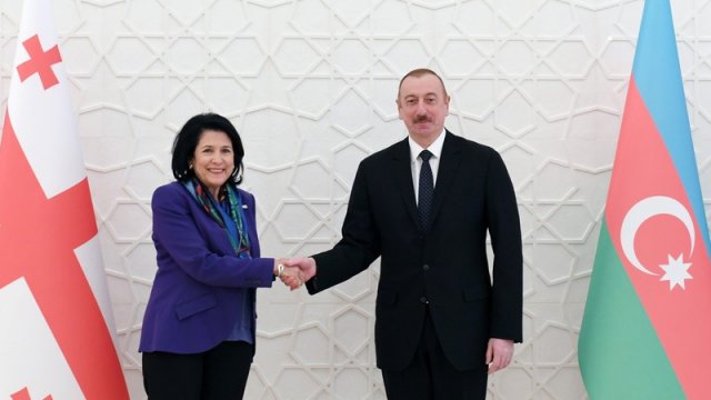 Salome Zurabişvili İlham Əliyevi təbrik etdi