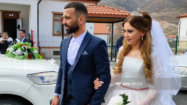 32 ildən sonra Laçında toy oldu - FOTOLAR