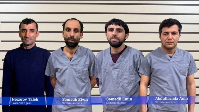 İcarəyə götürdükləri avtomobillə soyğunçuluq və bank kartlarından oğurluq edən şəxslər tutulub - VİDEO