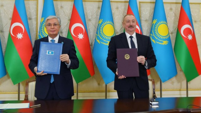 Cənubi Qafqazın və Mərkəzi Asiyanın ən güclü ölkələrinin birliyi dünyaya güclü mesajdır