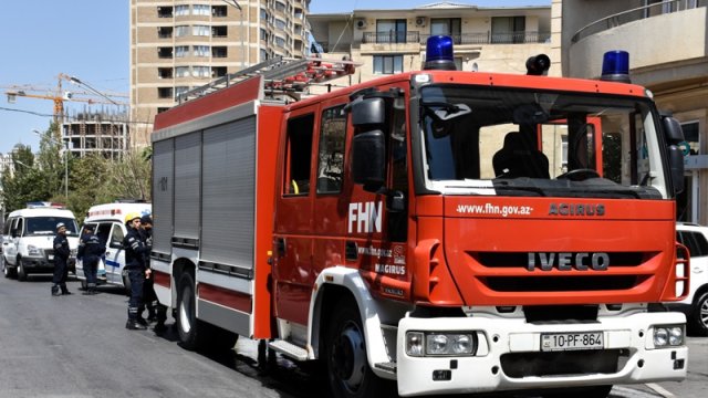 Bakıda hoteldə baş verən yanğın söndürüldü, 25 nəfər təxliyə edildi - YENİLƏNİB