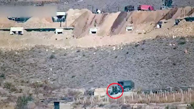 MN: Ermənistan sərhəddə hücum xarakterli dayaq məntəqələri qurmağa davam edir - VİDEO