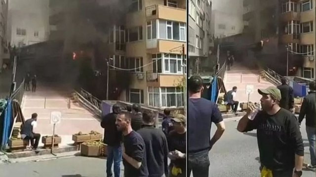 İstanbulda dəhşətli yanğın: 25 nəfər öldü