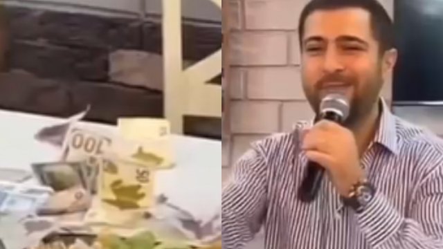 Namiq Qaraçuxurluya verilən pullar diqqət çəkdi - VİDEO