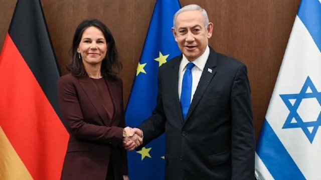 Annalena Baerbokla Netanyahu mübahisə edib, sərt ittihamlar səsləndirib