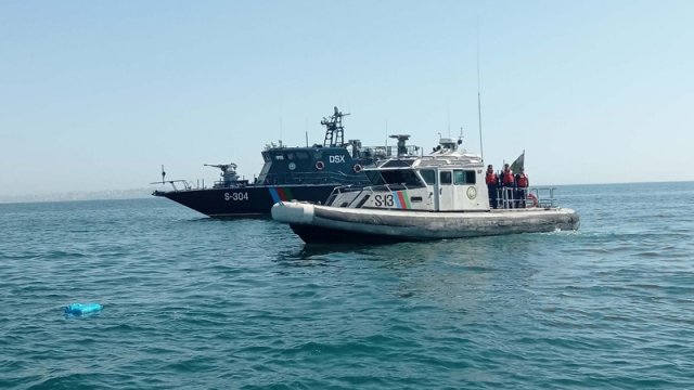 İrana məxsus qayıq Azərbaycan sərhədini pozub, saxlanılanlar var - FOTO