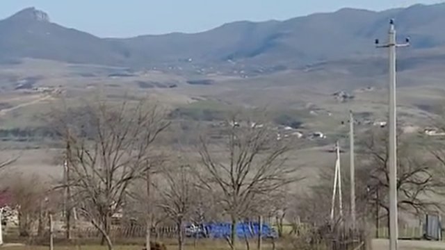 Qazaxın geri qaytarılan kəndlərində Azərbaycan bayrağı dalğalanır - VİDEO