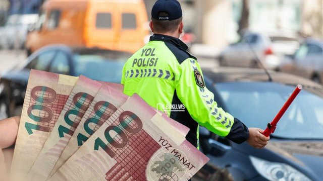 DYP-dən sürücülərə xəbərdarlıq: 400 manat cərimə oluna bilərsiz