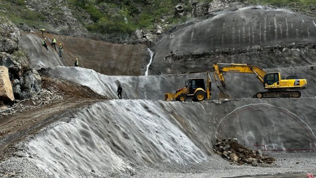 Xankəndi-Şuşa-Laçın yolunda işlər nə yerdədir? - FOTO