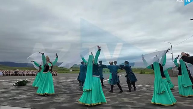 Sülhməramlıları yolasalma mərasimindən görüntülər - VİDEO