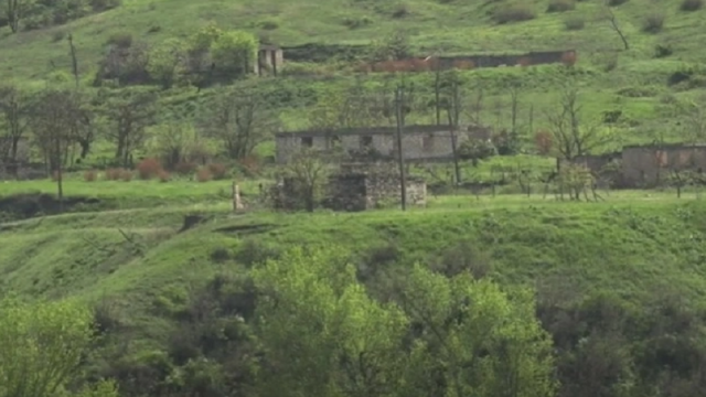 Qazaxın azad edilən Qızılhacılı kəndindən GÖRÜNTÜLƏR