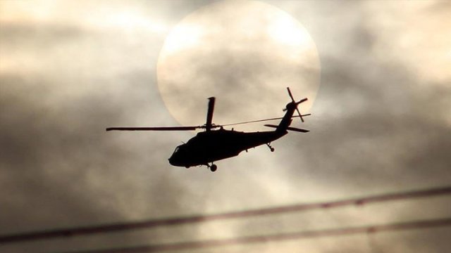 Gürcüstanda hərbi helikopter qəzaya düşdü - Ölən var