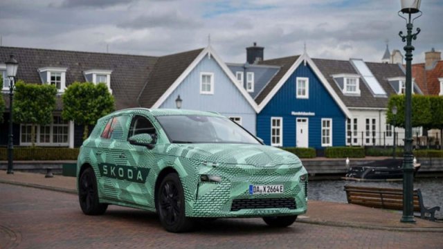 "Skoda"nın yeni elektromobili necə olacaq? - FOTOLAR