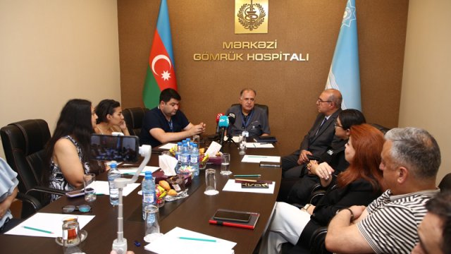 Mərkəzi Gömrük Hospitalında Açıq qapı günü keçirildi - FOTOLAR