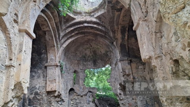 Şəkidə dövlət mühafizəsində olan min illik məbədin bərpaya ehtiyacı var