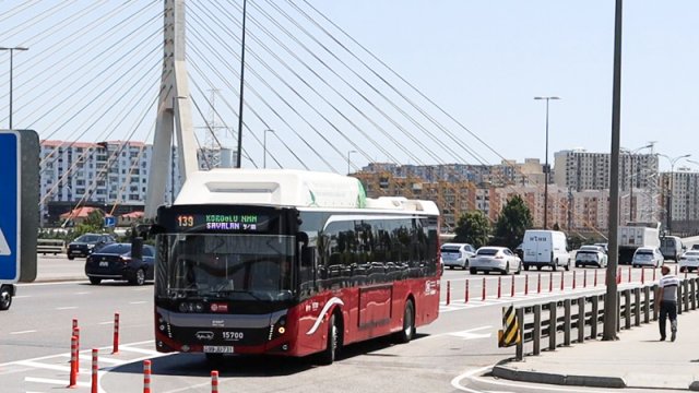 Bakıda yenilik: 300-dən avtobus Heydər Əliyev prospektinə daxil olmayacaq