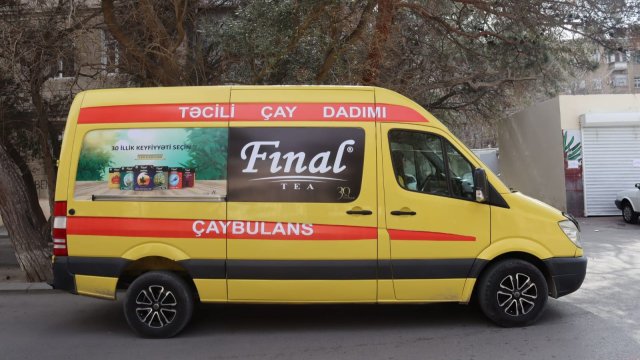 "Çaybulans" şəhərdəki gəzintisinə davam edir