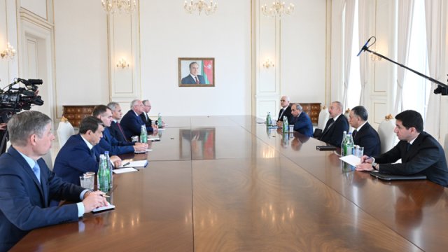 Prezident Sergey Şoyqunu qəbul etdi - YENİLƏNİB