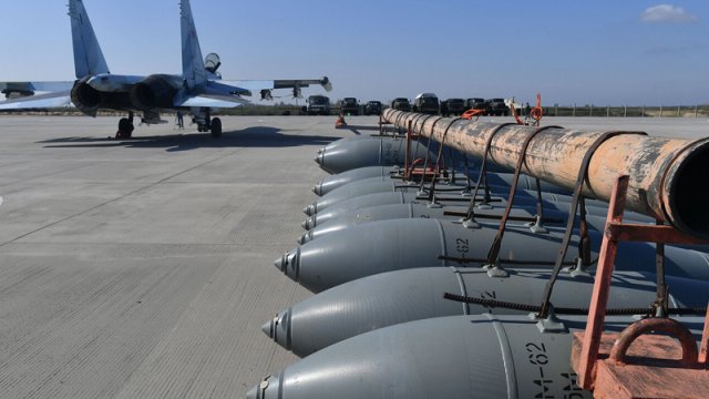 Rusiyada hava bombalarının istehsalı 55 dəfə artıb