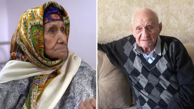 Azərbaycanda ən yaşlı seçicilər - FOTO