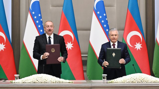 Azərbaycan və Özbəkistan arasında bu sənədlər imzalandı - FOTO