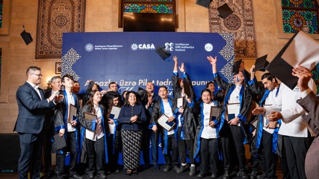 Aşpazlıq üzrə pilot tədris qrupunun "Məzun günü" keçirilib
