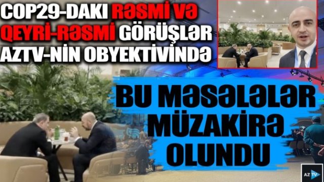 Ceyhun Bayramov və Şarl Mişelin görüşü olub