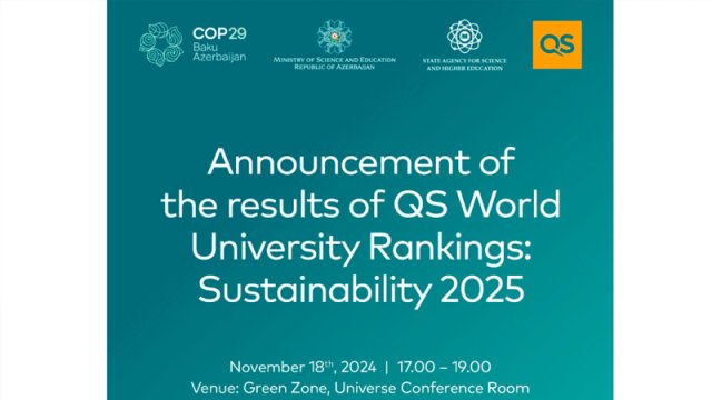Dünyanın ən yaxşı universitetləri Bakıda açıqlanacaq