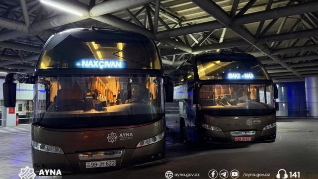 "BakuBus" Naxçıvana sərnişin daşıyacaq