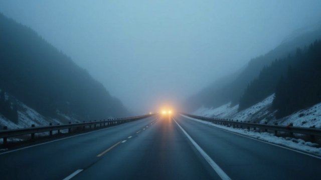 Sürücülərə xəbərdarlıq: Duman, buz...