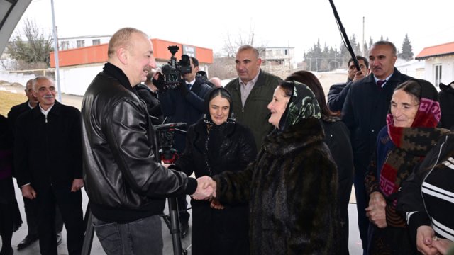 Prezident Xankəndiyə səfər edib - YENİLƏNİB