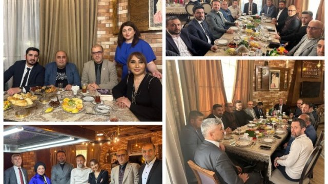 Azərbaycan və Türkiyə nümayəndələrinin iştirakı ilə iftar süfrəsi təşkil edildi - FOTO