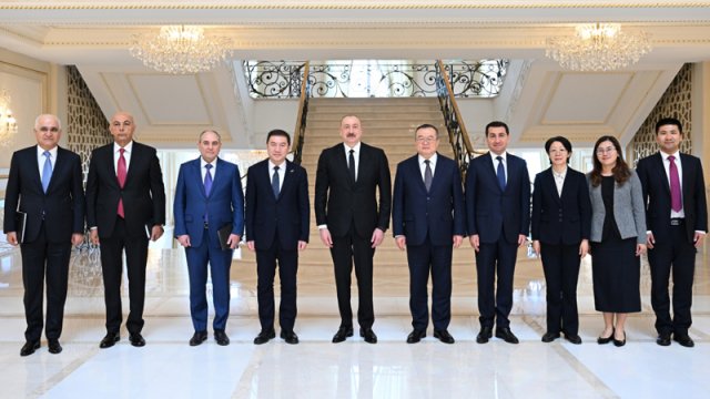 İlham Əliyev Lü Tzyançaonu qəbul etdi - YENİLƏNİB