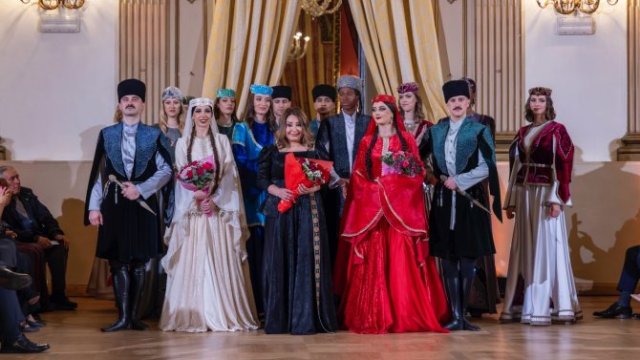 "Bakı Milli Geyim evi"nin Romada dəfiləsi keçirildi - FOTO