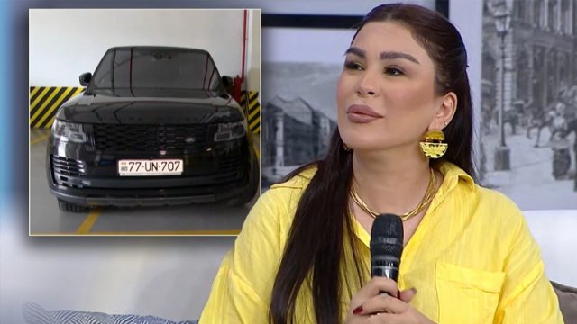 Azərbaycanlı müğənni 123 000 AZN-lik avtomobilini nümayiş etdirdi - VİDEO