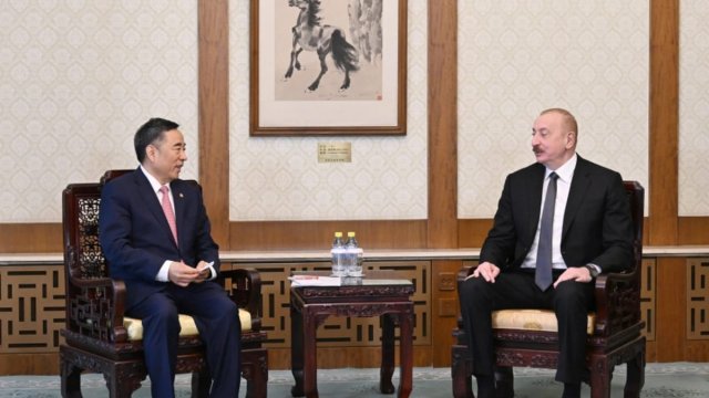 İlham Əliyev “Energy China” şirkətinin sədri ilə görüşdü