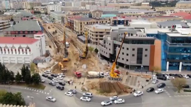 Bakıda tikilən yeni yol nə vaxt istifadəyə hazır olacaq? - VİDEO