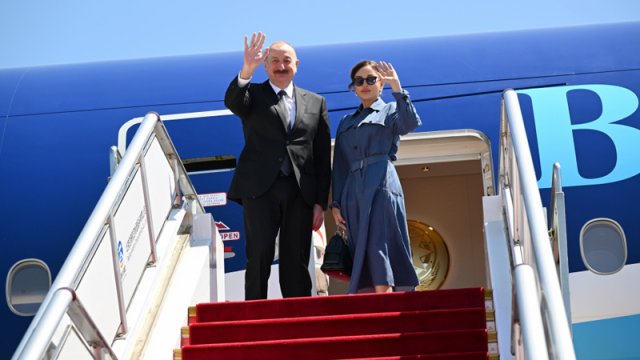 
Prezidentin Çinə dövlət səfəri başa çatdı - FOTO