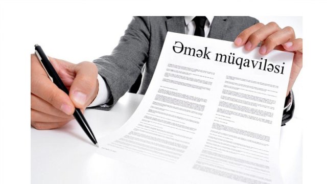 Azərbaycanda əmək müqavilələrinin sayı açıqlandı
