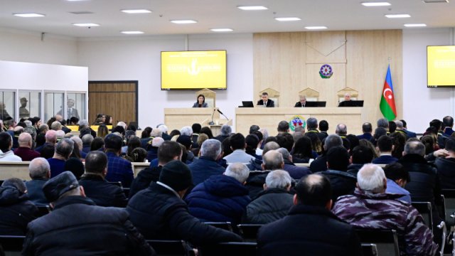Məhkəmədə Sarkisyan və Akopyanın Azərbaycan ərazilərinin işğalında iştirakını ifşa edən material nümayiş olundu